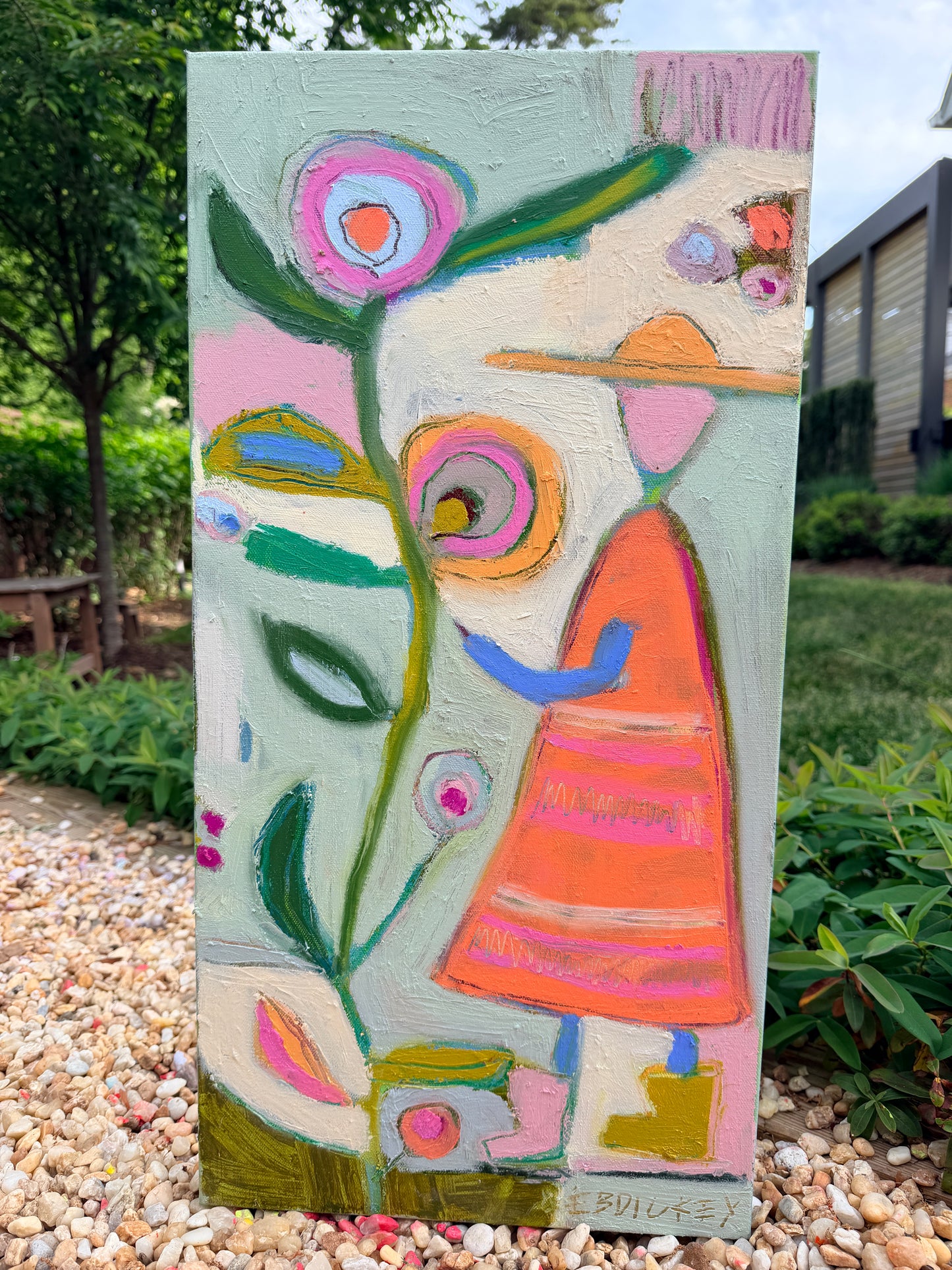 Garden Gal in celadon