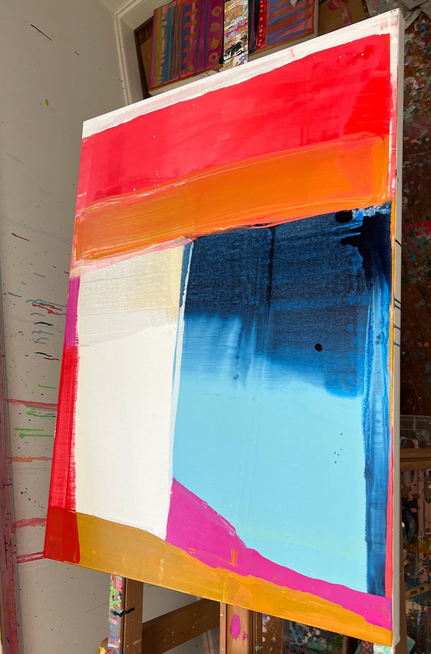 One Big Happy abstract 31x41”