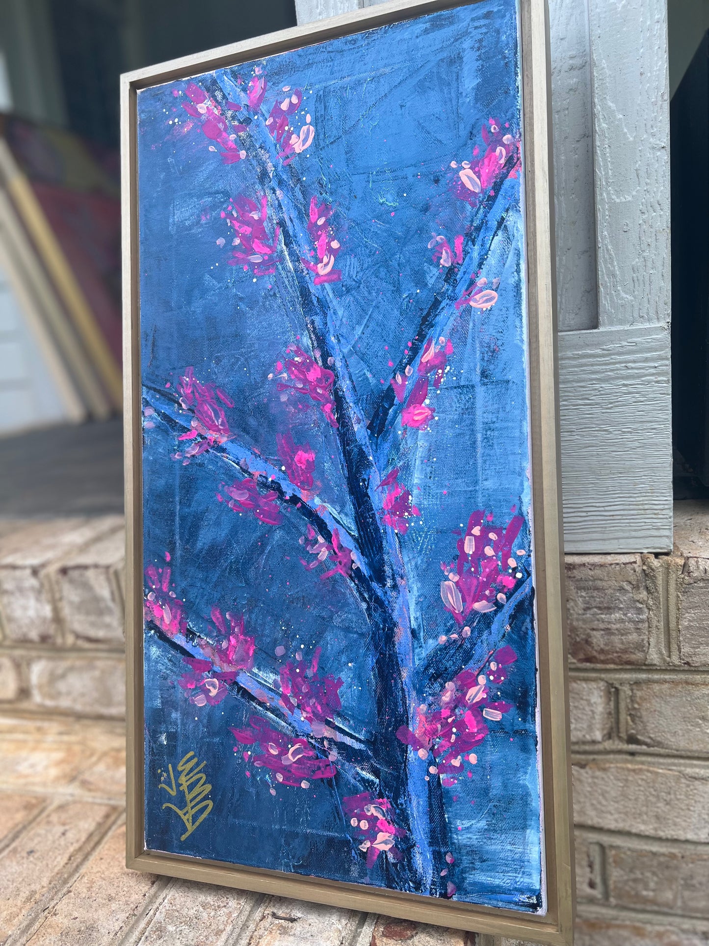 12x24. Red bud branch