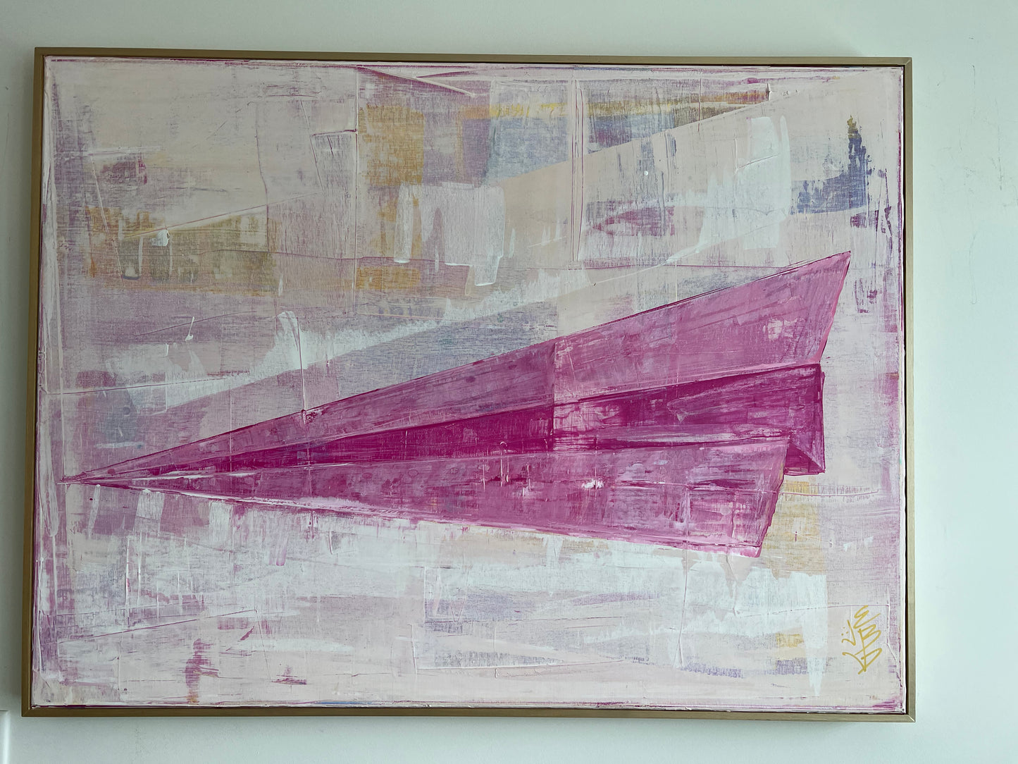 Paper plane 30x40