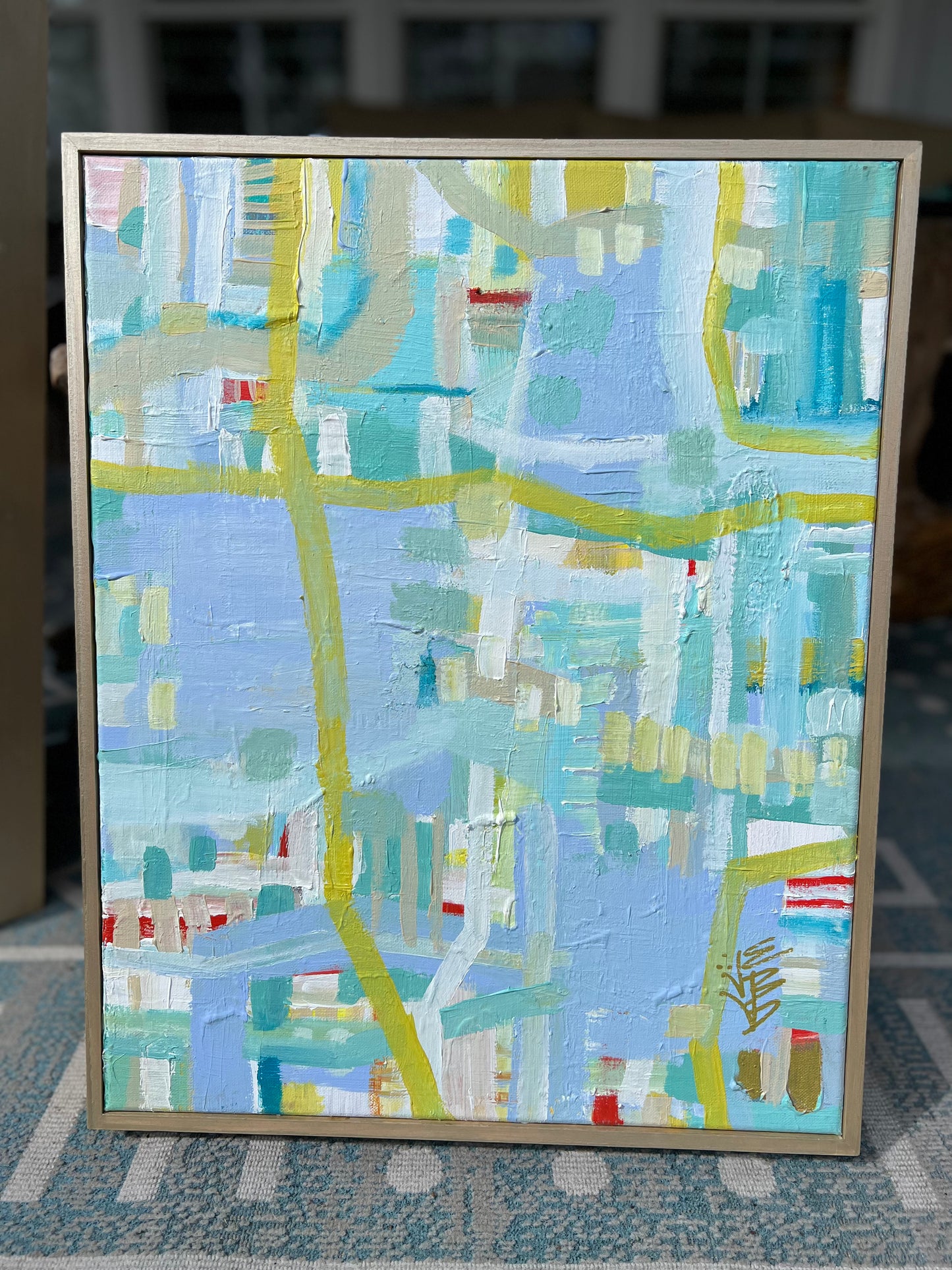 Intersections abstract 18x24