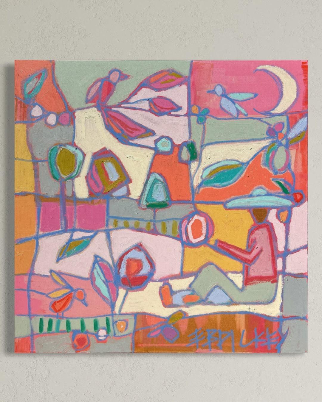 House of my soul 2, 36x36”