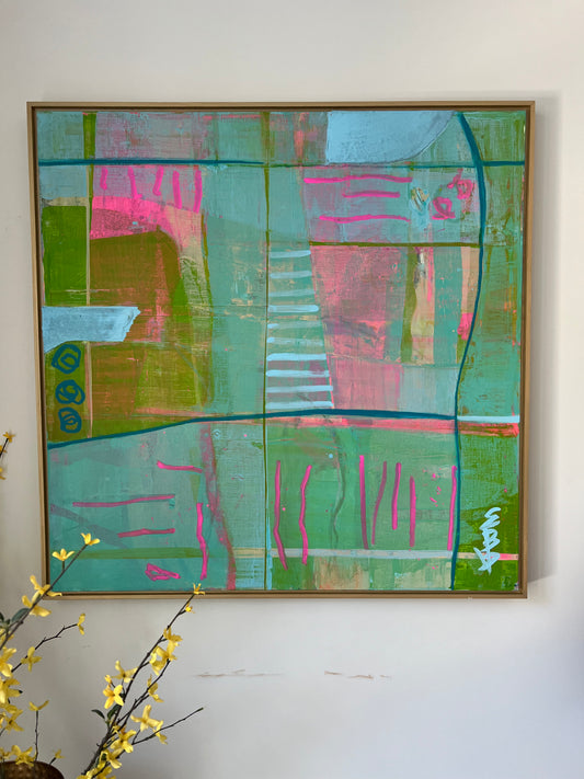 Doublemint abstract 37x37
