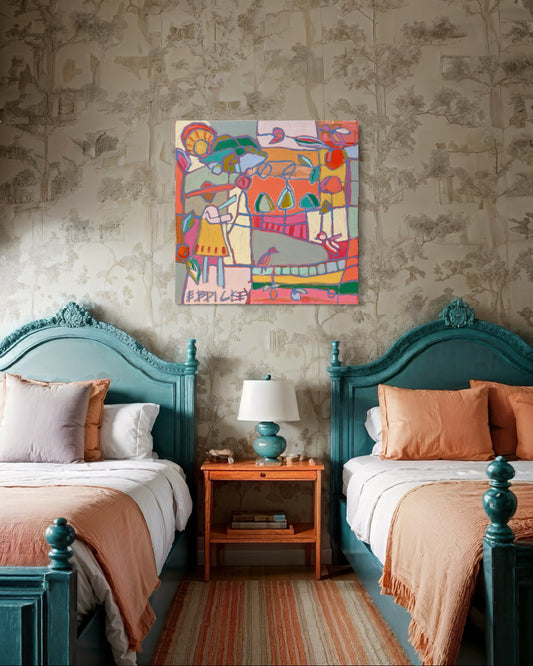 House of my soul 1, 36x36”