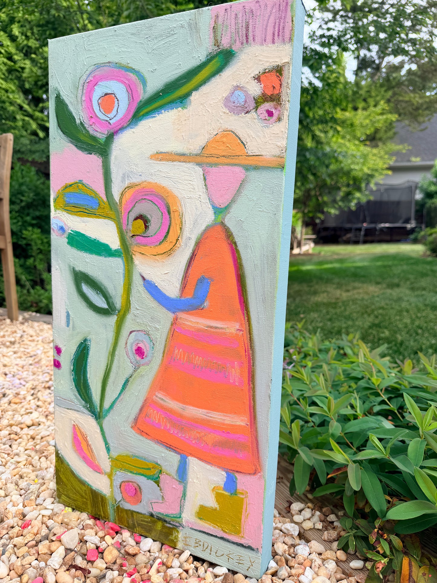 Garden Gal in celadon