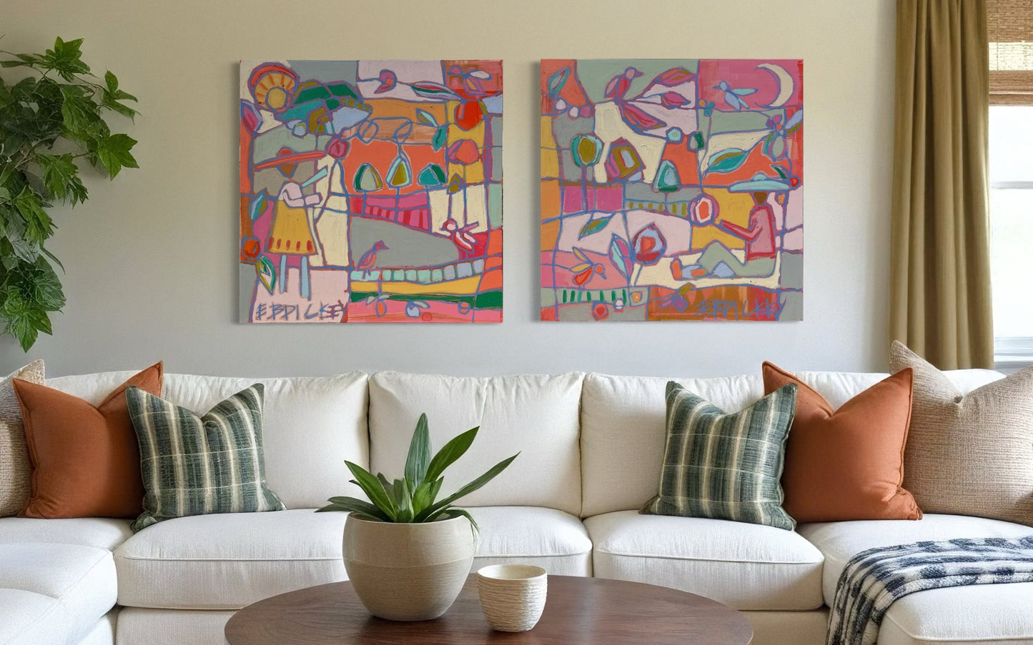House of my soul 1, 36x36”