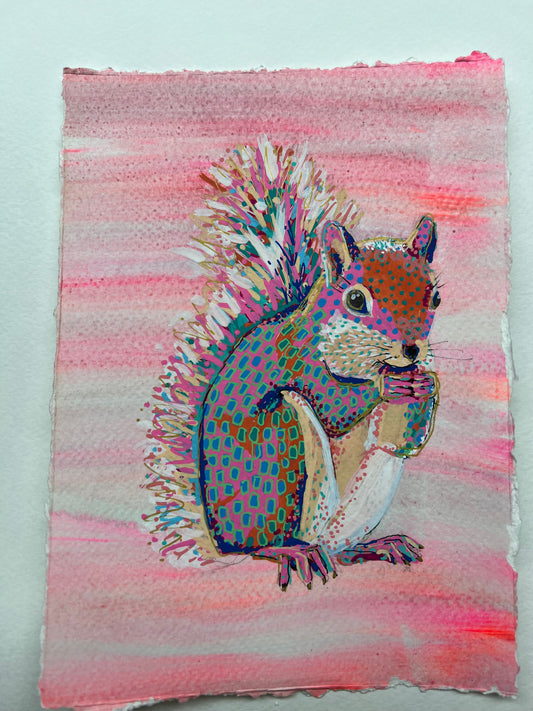 PRINT Nibble the Squirrel
