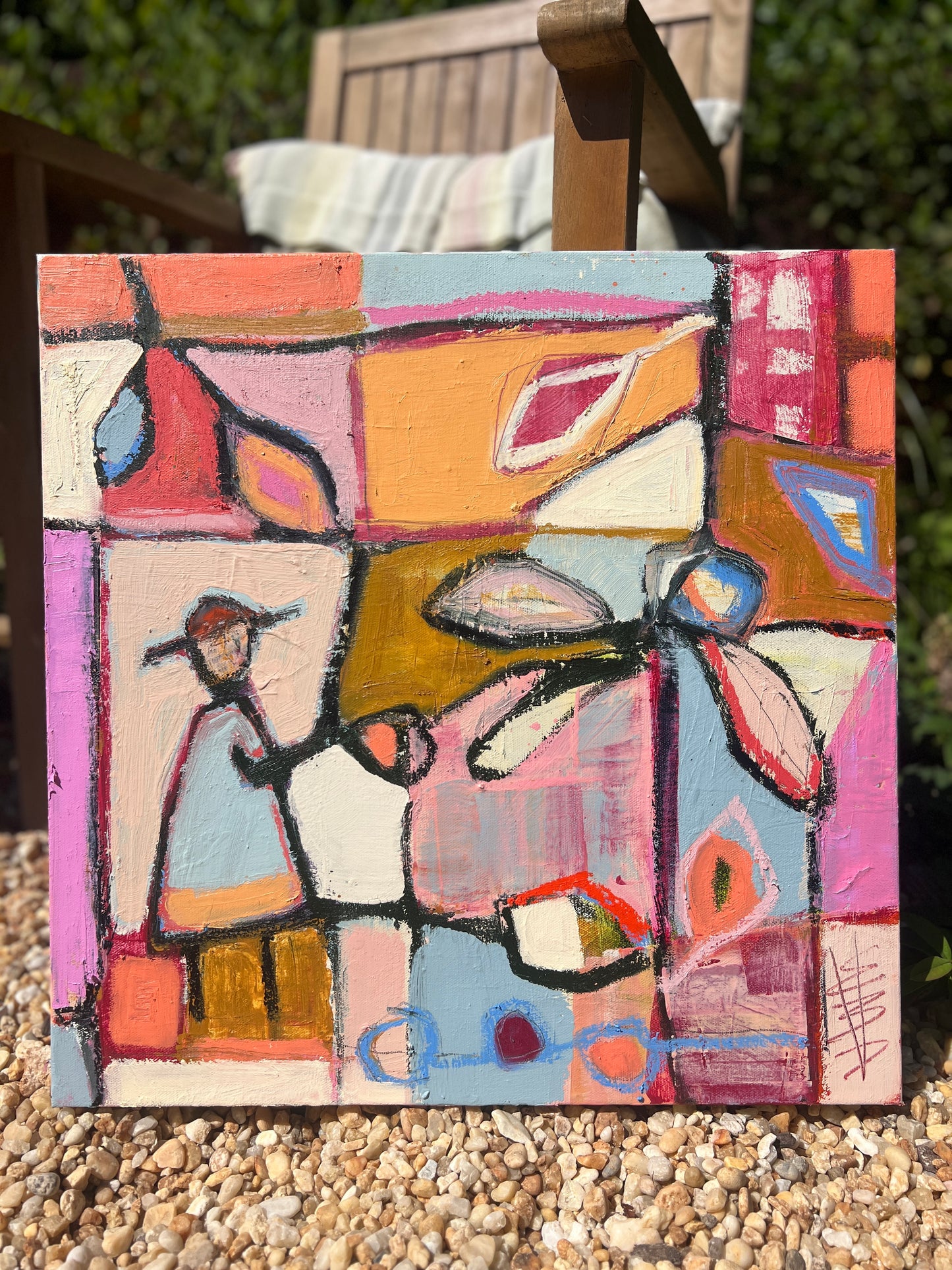 Garden gal 2, 20x20”