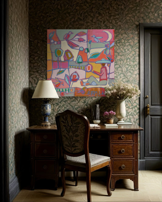 House of my soul 2, 36x36”