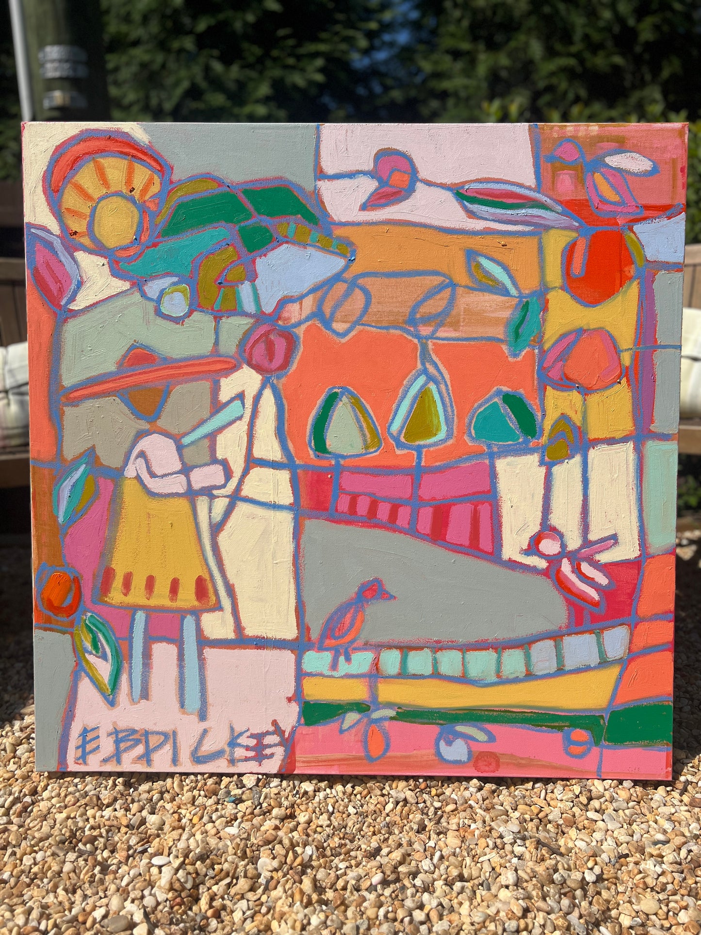 House of my soul 1, 36x36”