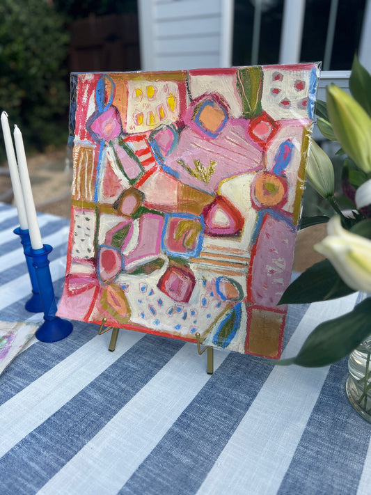 Inside garden 19x17.5”