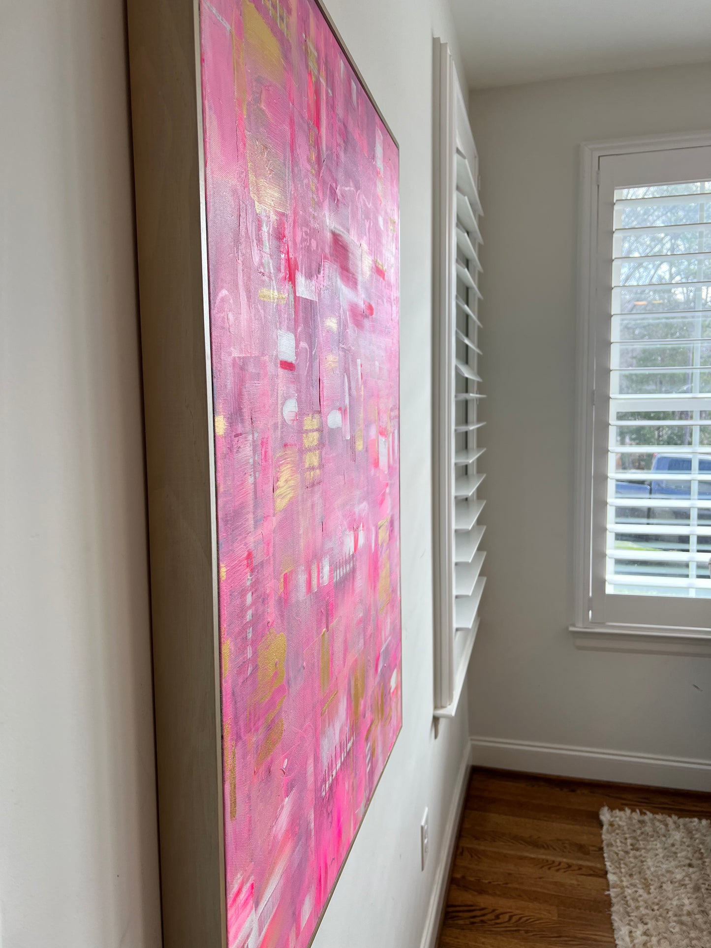 30x40 Pink pattern abstract